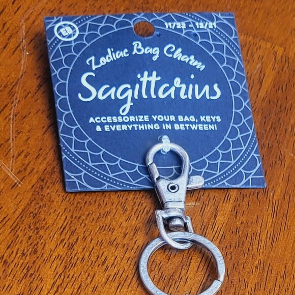 Earthbound ~ Sagittarius Key Chain/Bag Charm ~ NWT - Picture 3 of 5